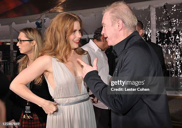 Actress Amy Adams and former boxer Dicky Eklund arrive at "The Fighter" Los Angeles premiere held at the Grauman's Chinese Theatre on December 6,...