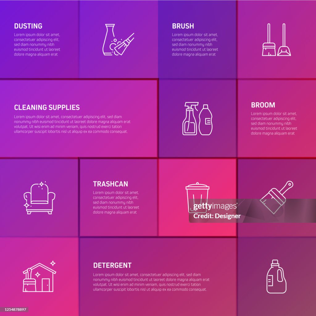 Cleaning Related Process Infographic Template Process Timeline Chart ...