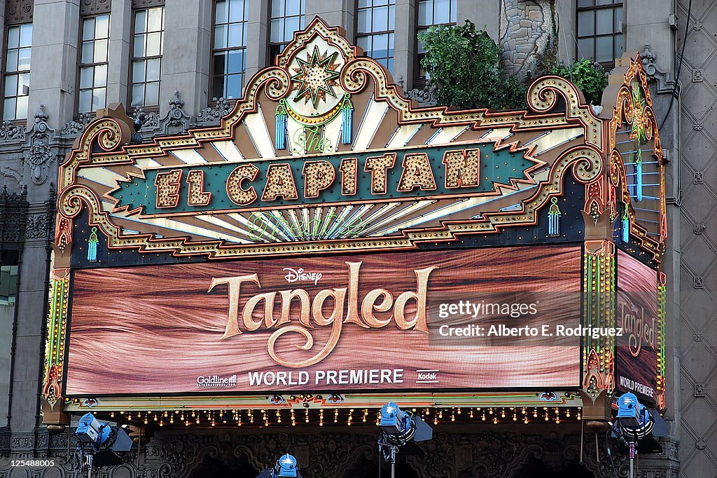 Walt Disney Pictures Presents The Premiere Of "Tangled" - Red Carpet