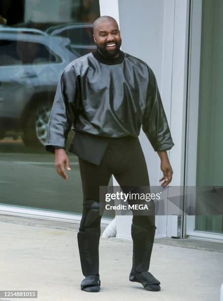 Kanye West is seen on May 13, 2023 in Los Angeles, California.