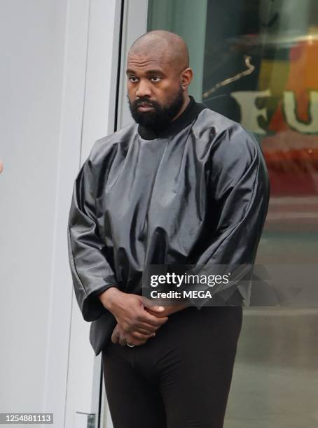 Kanye West is seen on May 13, 2023 in Los Angeles, California.