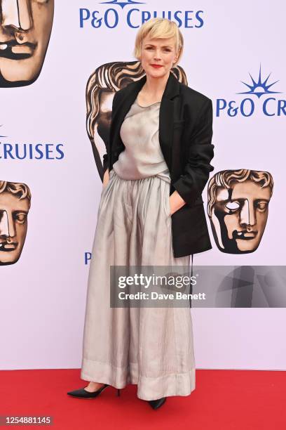 Maxine Peake arrives at the 2023 BAFTA Television Awards with P&O Cruises at The Royal Festival Hall on May 14, 2023 in London, England.