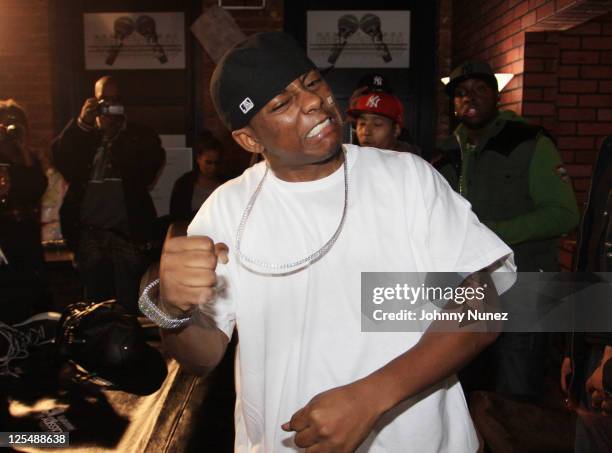 Recording artist Cassidy performs at his "C.A.S.H" album listening session at Fight Club Studios on November 11, 2010 in New York City.