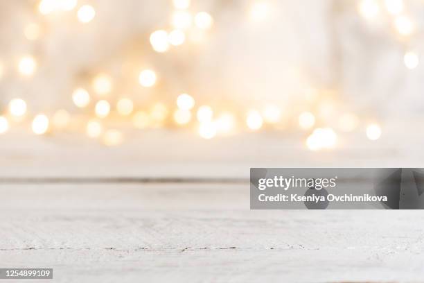 elegant grunge silver, gold, pink christmas light bokeh & vintage crystal instagram background texture - christmas lights background stock-fotos und bilder