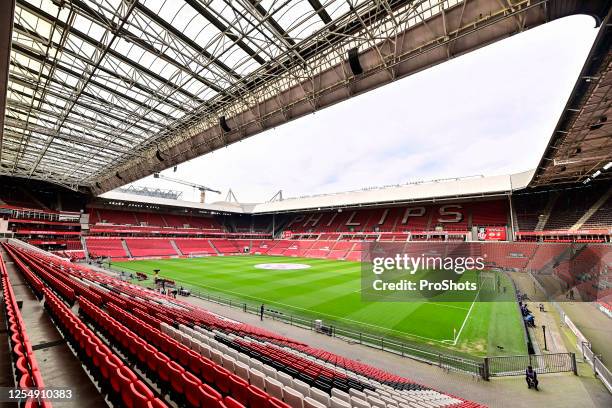 Stadium before the match PSV - Fortuna Sittard - Photo by Icon sport during the Eredivisie match between PSV Eindhoven and Fortuna Sittard at Philips...