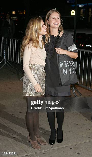 Ashley Bush and designer Lauren Bush attends a special screening of "I Love You Phillip Morris" hosted by The Cinema Society and DeLeon Tequila at...