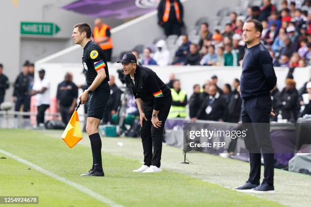 Philippe MONTANIER during the Ligue 1 Uber Eats match between Toulouse and Nantes Stadium Municipal on May 14, 2023 in Toulouse, France.