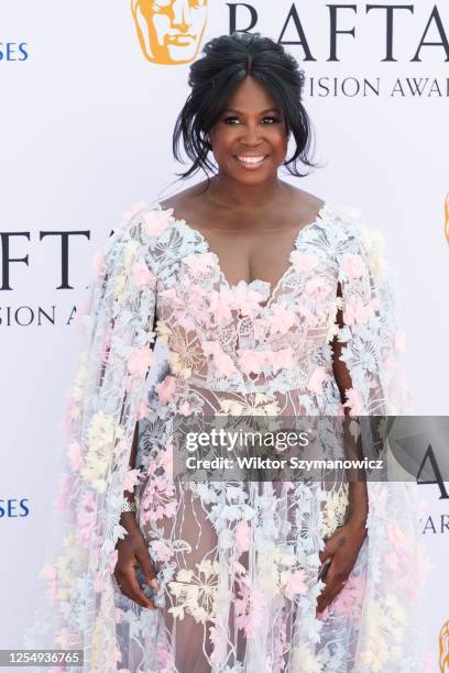 Motsi Mabuse attends the BAFTA Television Awards with P&O Cruises at the Royal Festival Hall in London, United Kingdom on May14, 2023.