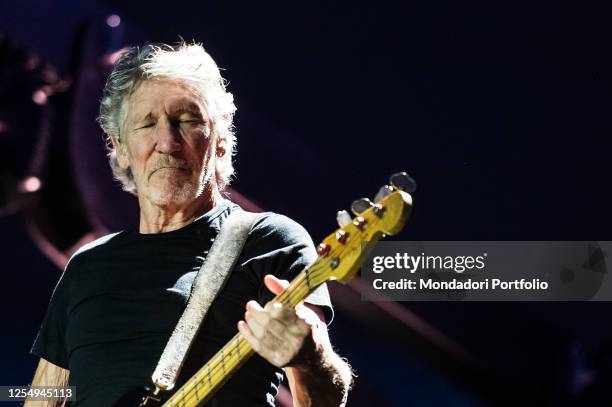 English singer and musician Roger Waters performs live on stage at Lucca Summer Festival. Lucca , July 11th, 2018