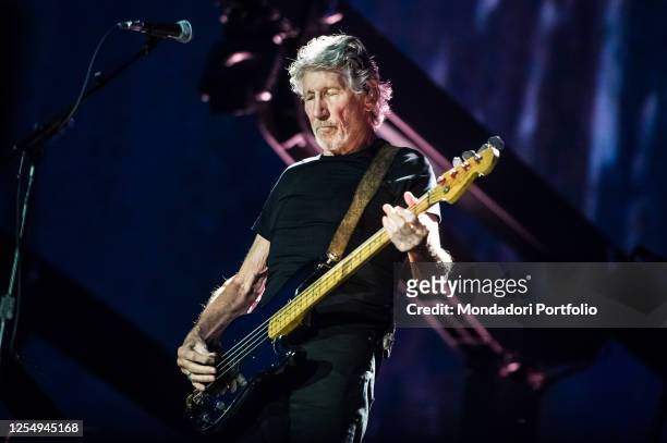 English singer and musician Roger Waters performs live on stage at Lucca Summer Festival. Lucca , July 11th, 2018