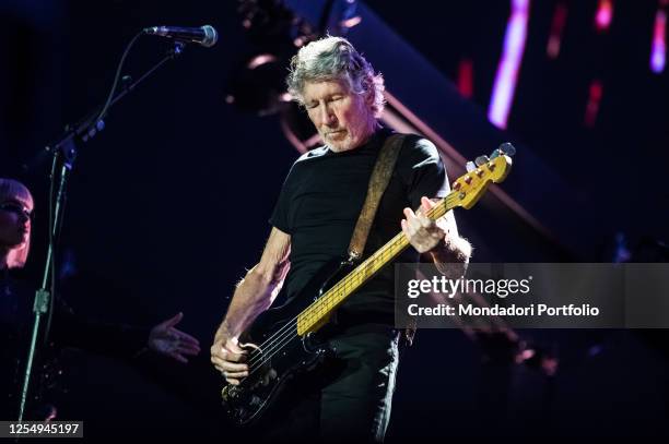 English singer and musician Roger Waters performs live on stage at Lucca Summer Festival. Lucca , July 11th, 2018