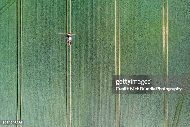 parallel lines - plowed field stock pictures, royalty-free photos & images