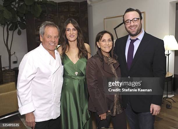 Wolfgang Puck, Alison Palevsky and Oliver Furth attendDecorative Arts And Design Council Event Honoring Rose Tarlow at LACMA on December 9, 2010 in...
