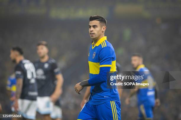 Martin Payero of Boca Juniors seen during a Liga Profesional 2023 match between Boca Juniors and Belgrano at Estadio Alberto J. Armando. Final score;...