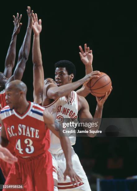 Jason Collins, Center for the University of Stanford Cardinal during their NCAA Division I Men's Southeast Regional Tournament basketball game...