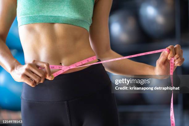 exercise concept,exercise for health,exercise to lose weight,exercise - waist stock-fotos und bilder