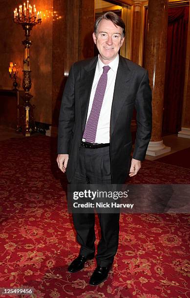 Peter Mandelson at Lancaster House on December 3, 2010 in London, England.