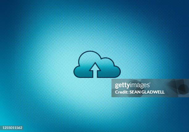 upload to the cloud - backup imagens e fotografias de stock