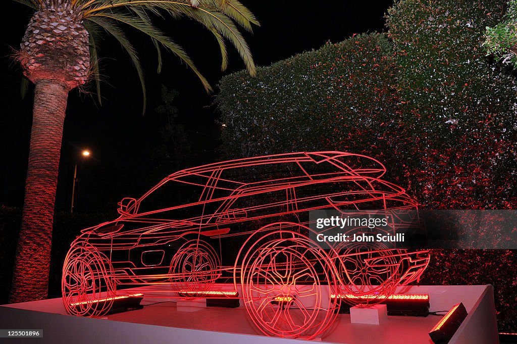 Range Rover Vip Event A general view of atmosphere is seen at the Range Rover Evoque VIP ...