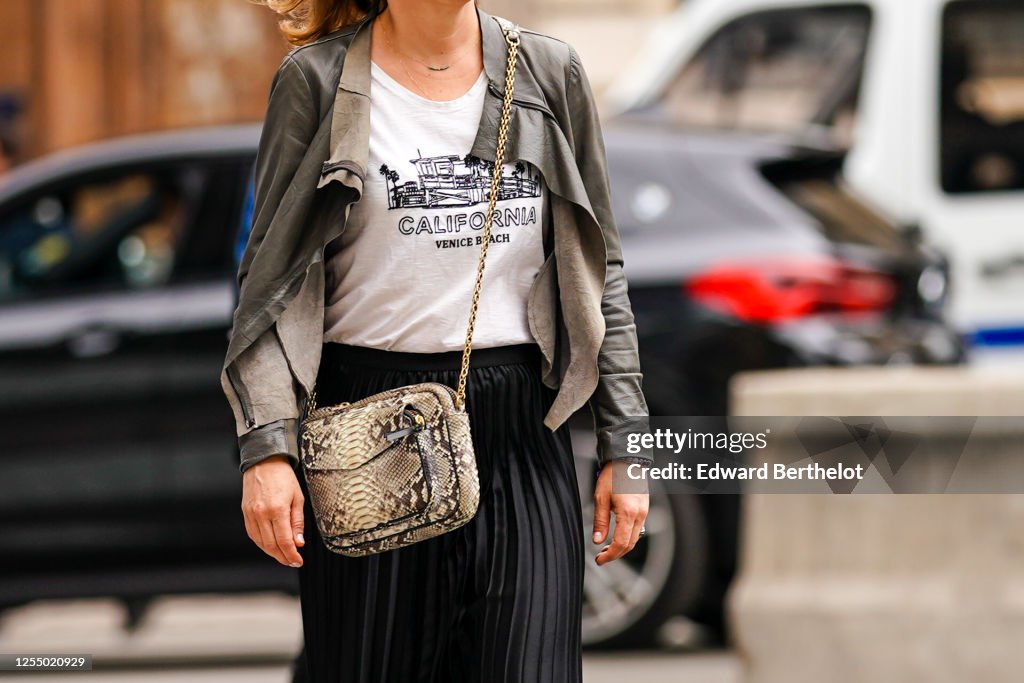 Street Style In Paris - July 2020