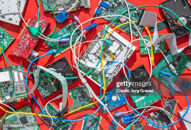 Computer Related Plastic Examples Recycled Plastic Chips Photos and Premium High Res Pictures - Getty Images