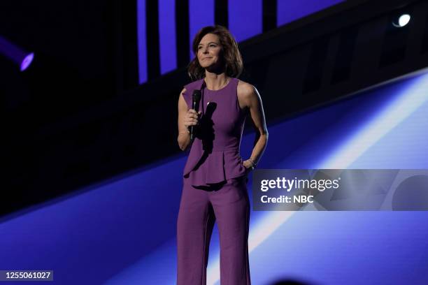 NBCUniversal Upfront in New York City on Monday, May 15, 2023 -- Pictured: Stephanie Ruhle, "The 11th Hour with Stephanie Ruhle" on MSNBC --