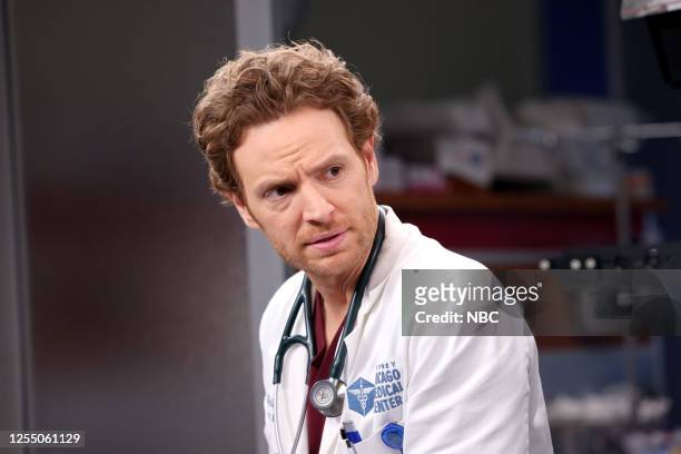 The Winds Of Change Are Starting To Blow" Episode 820 -- Pictured: Nick Gehlfuss as Will Halstead --