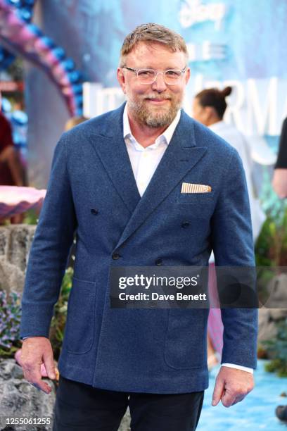 Guy Ritchie attends the UK Premiere of "The Little Mermaid" at Odeon Luxe Leicester Square on May 15, 2023 in London, England.