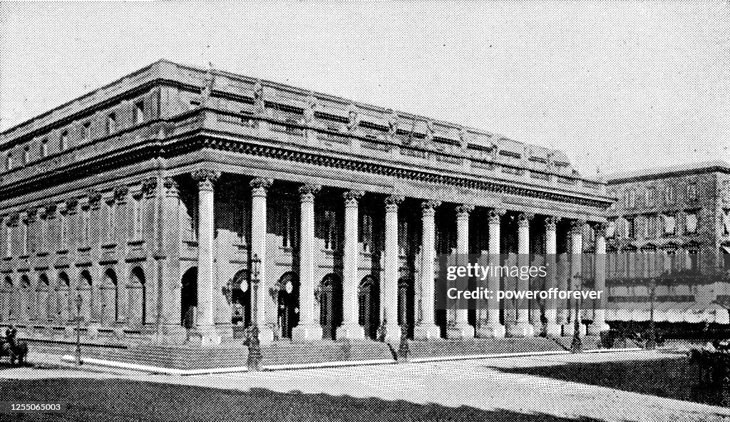 Grand Théâtre de Bordeaux in Bordeaux, France - 19th Century
