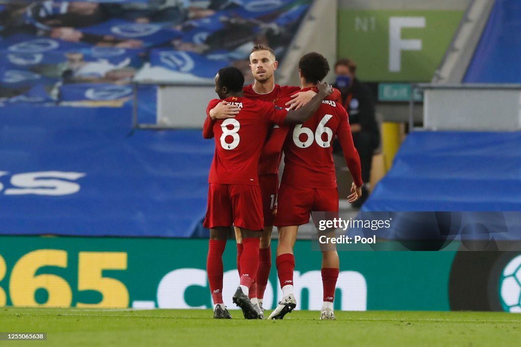 Brighton & Hove Albion v Liverpool FC - Premier League