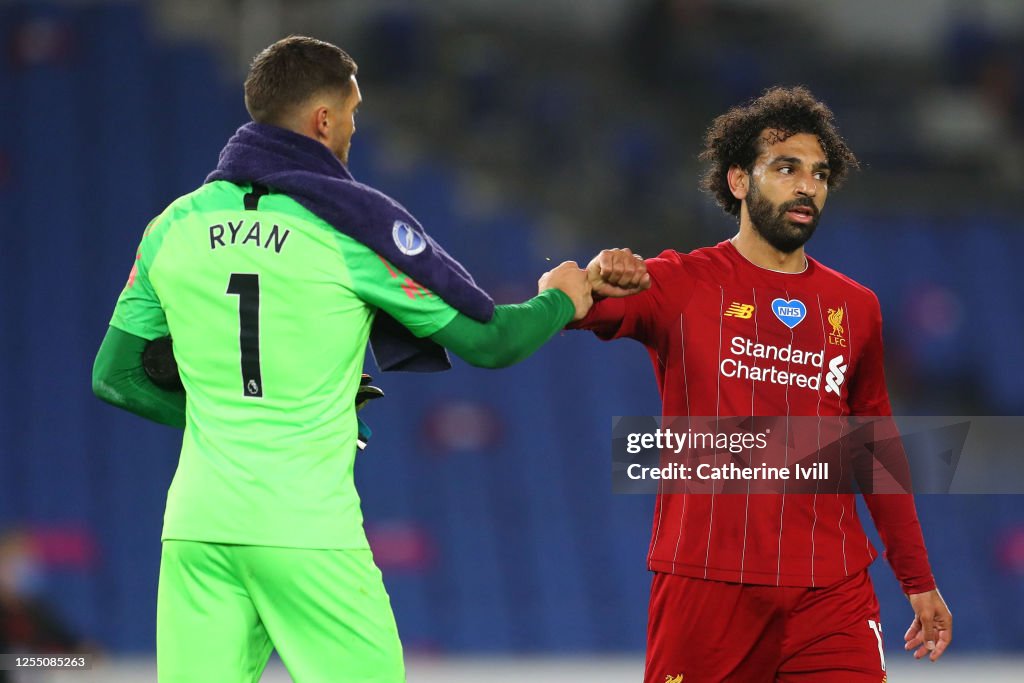 Brighton & Hove Albion v Liverpool FC - Premier League