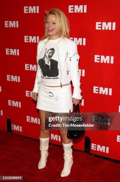 Geri Halliwell attends the EMI Post Grammy party at the Los Angeles County Museum of Art on February 8, 2004 in Los Angeles, California