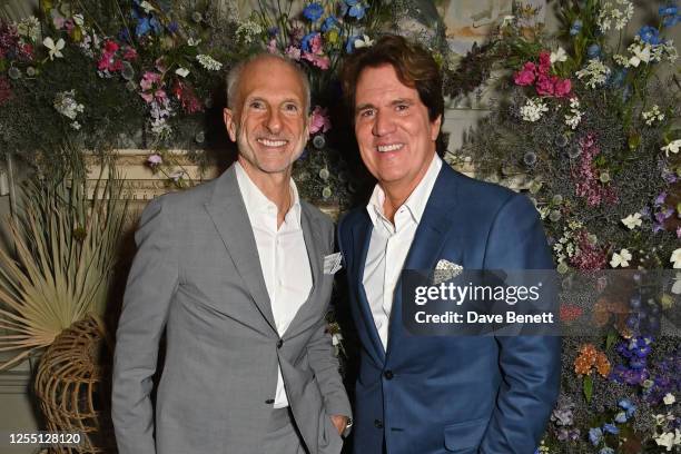 John DeLuca and Rob Marshall attend "The Little Mermaid" post premiere cast and filmmaker reception at Soho House on May 15, 2023 in London, England....