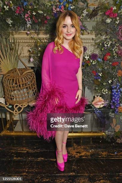 Mckenna Grace attends "The Little Mermaid" post premiere cast and filmmaker reception at Soho House on May 15, 2023 in London, England. 'The Little...