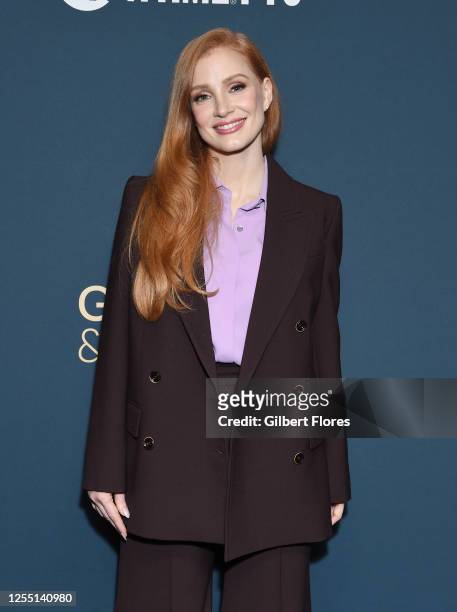 Jessica Chastain at the "George & Tammy" Emmy FYC Event held at Hollywood Athletic Club on May 15, 2023 in Los Angeles, California.
