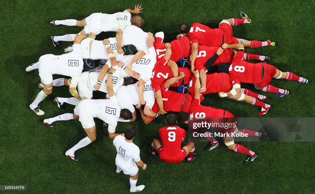 England v Georgia - IRB RWC 2011 Match 18
