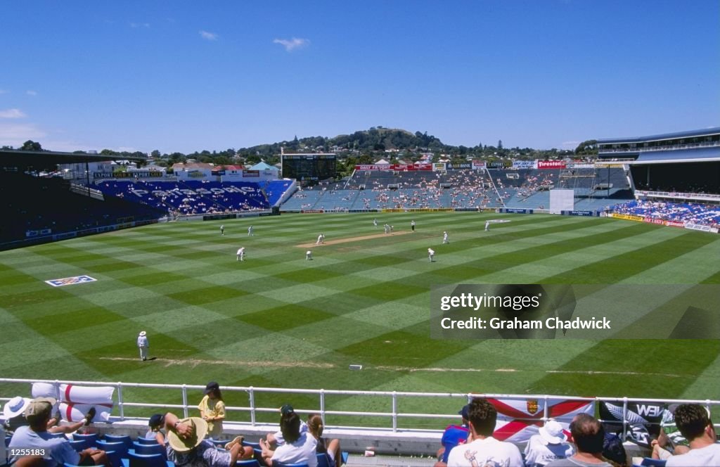 A general view of Eden Park