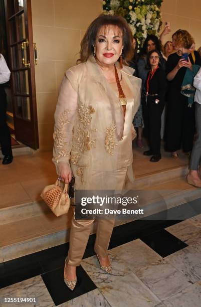 Baria Alamuddin, mother of Amal Clooney, attends The Prince's Trust and TKMaxx & Homesense Awards 2023 at the Theatre Royal Drury Lane on May 16,...