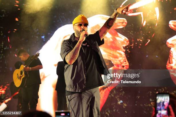 Telemundo Upfront Celebration in New York City on Monday, May 15, 2023 -- Pictured: Nicky Jam --