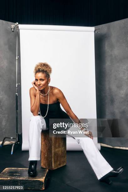 Michelle Hurd of Paramount+'s 'Star Trek: Picard' poses for a portrait during the 2023 Winter Television Critics Association Press Tour at The...