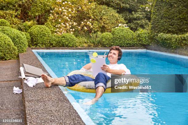 Working In A Pool Working By Pool Photos and Premium High Res Pictures - Getty Images