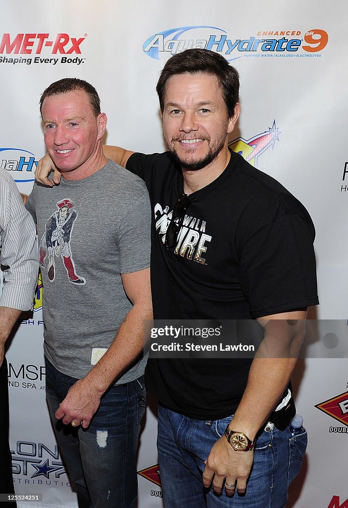 Mark Wahlberg Hosts Mayweather/Ortiz Viewing Party At Palms Place Hotel And Spa