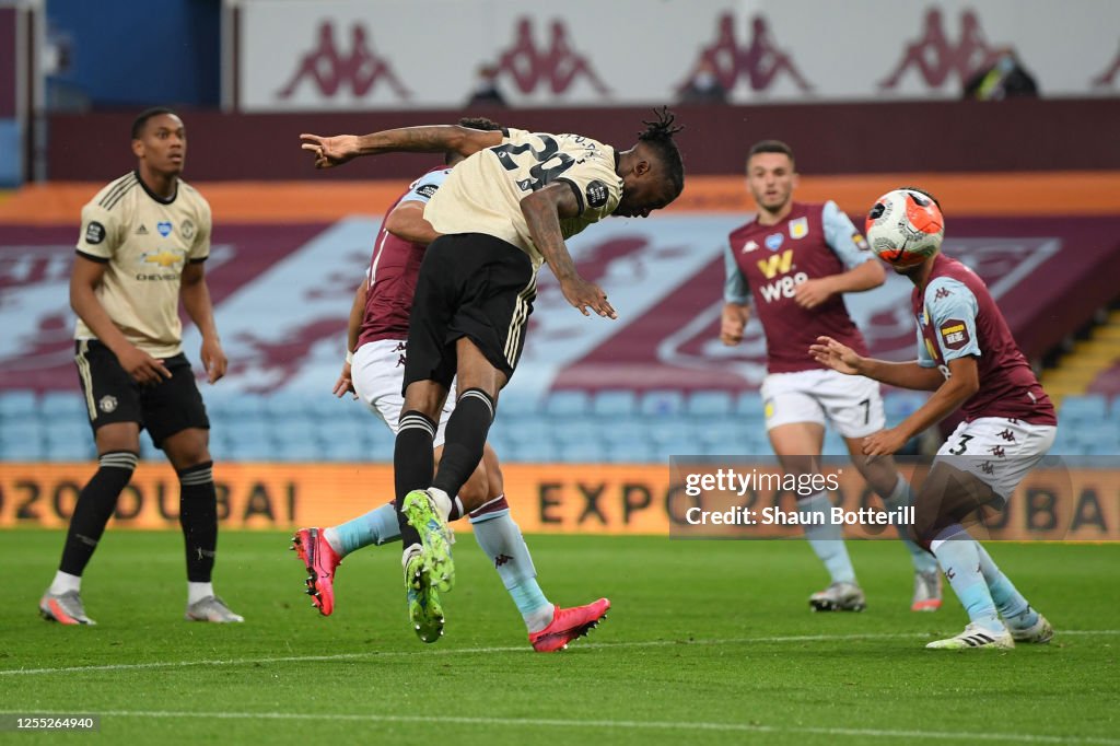 Aston Villa v Manchester United - Premier League