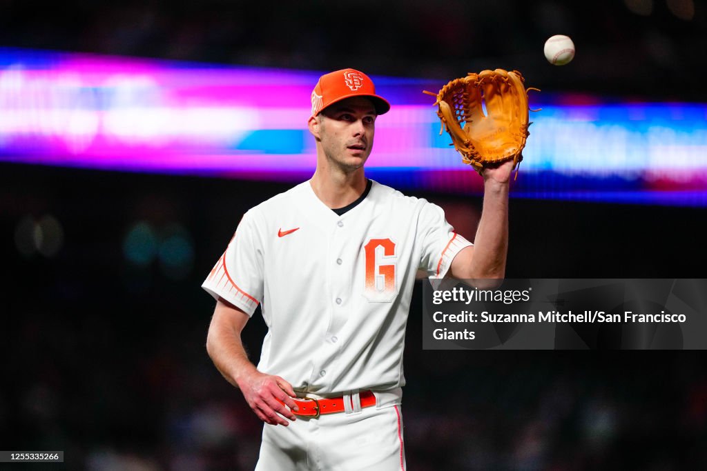 Tyler Rogers of the San Francisco Giants pitches against the... News Tyler Rogers of the San Francisco Giants pitches against the... News
