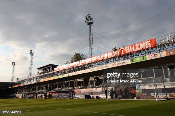 General view of the Executive boxes at Kenilworth Road during the Sky Bet Championship Play-Off Semi-Final Second Leg match between Luton Town v...