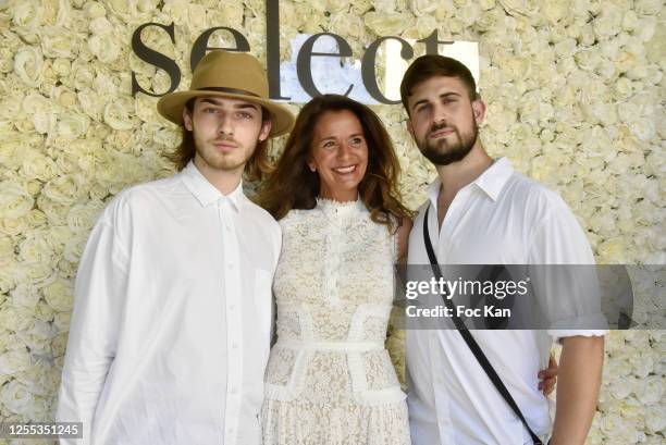 Baptiste Morel, Mauboussin Paix Boutique Manager Judith Sultan and Journalists/Influencer Yanis Bargoin attend " Mauboussin Private Party Hosted by...