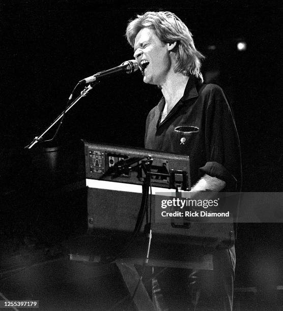 Hall & Oates, Daryl Hall performs during the U.S. Marines and Z-93 Radio present Toys for Tots at The OMNI Coliseum in Atlanta Georgia, December 14,...