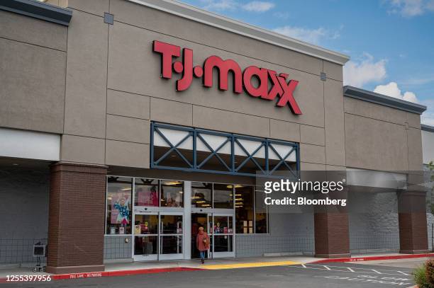 Maxx store in Pinole, California, US, on Wednesday, May 3, 2023. TJX Cos Inc. Is expected to release earnings figures on May 18. Photographer: David...