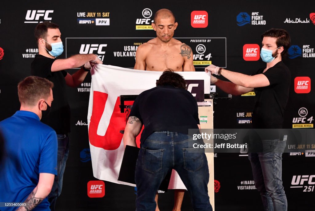 UFC 251 Usman v Masvidal: Weigh-Ins