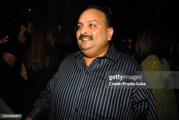 Mehul Choksi attends Lakme Fashion week Party on October 12, 2007 in Mumbai, India.